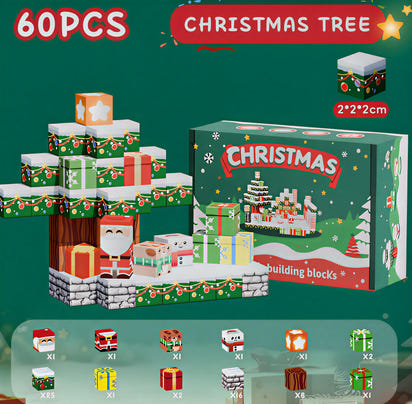 Christmas Tree Building Blocks